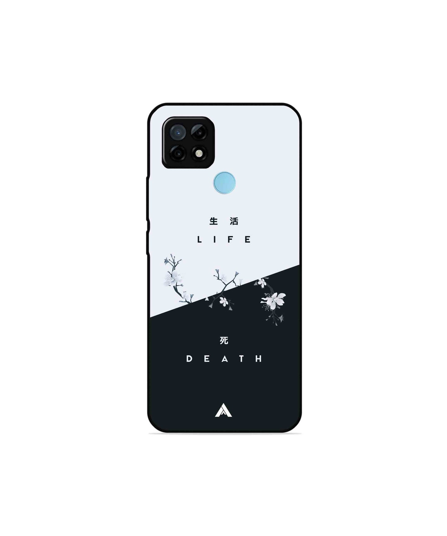 Life Death Metal Back Cover Phone Case for Realme C21Y