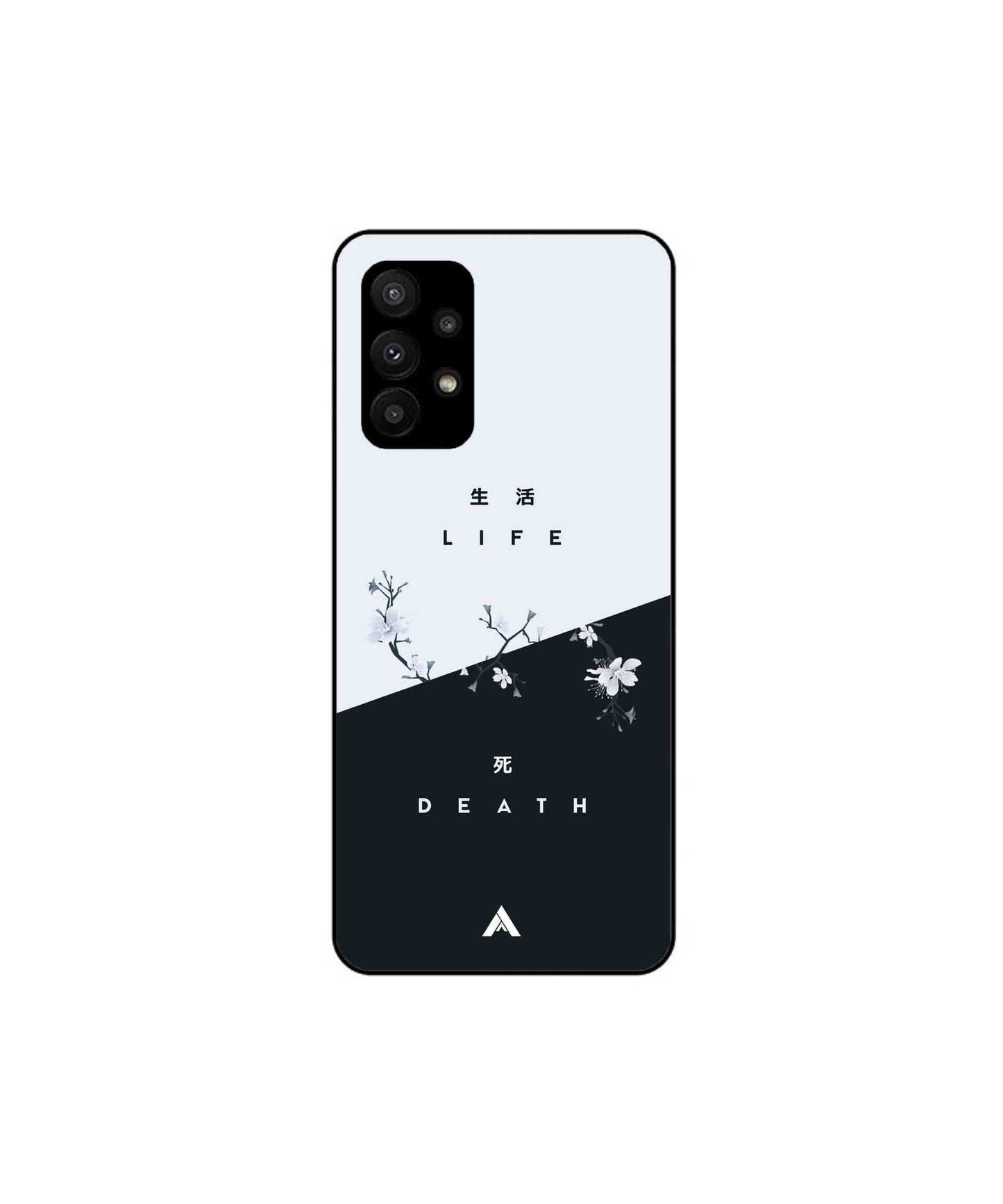 Life Death Metal Back Cover Phone Case for Samsung Galaxy A23 5G