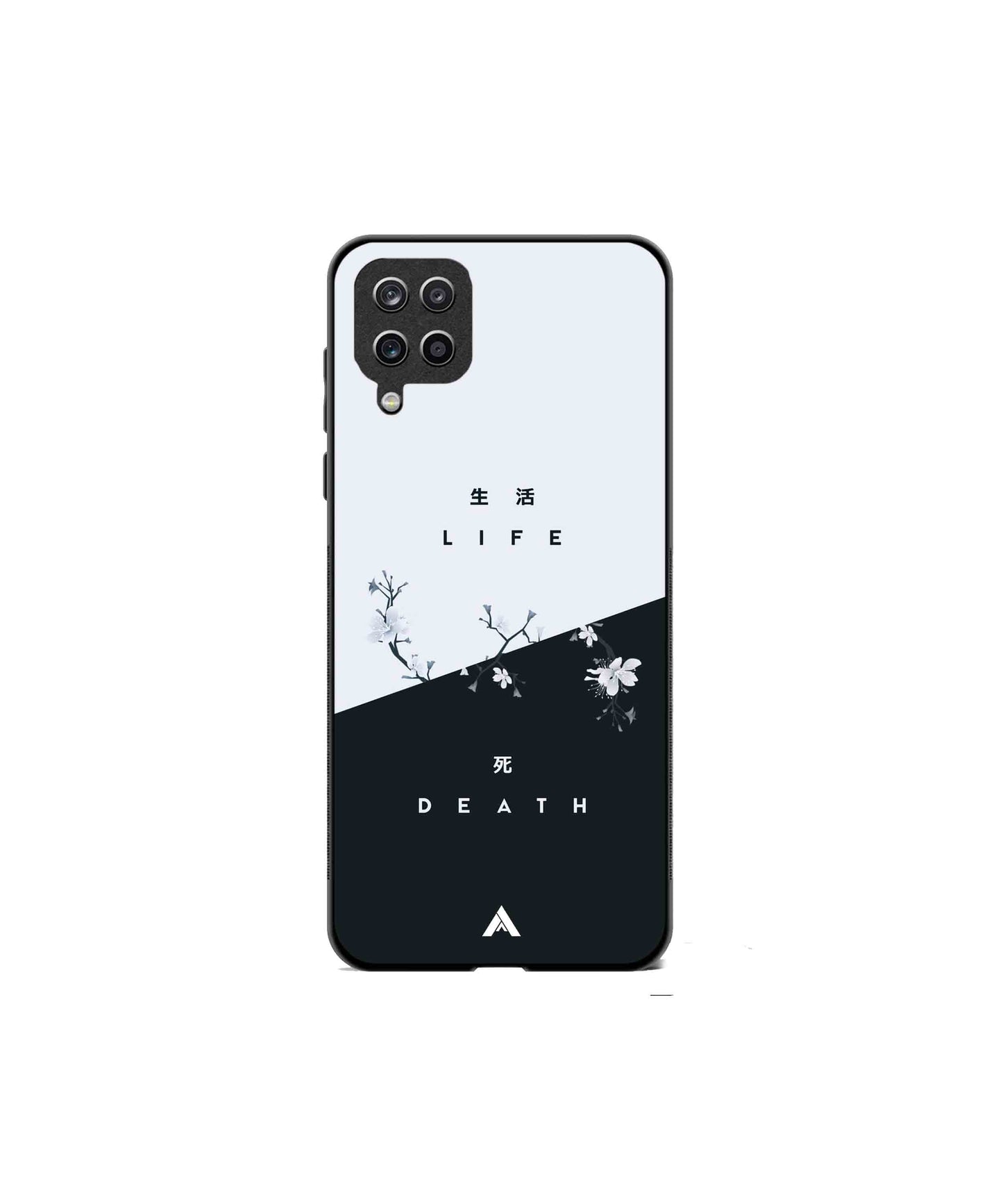 Life Death Metal Back Cover Phone Case for Samsung Galaxy A42