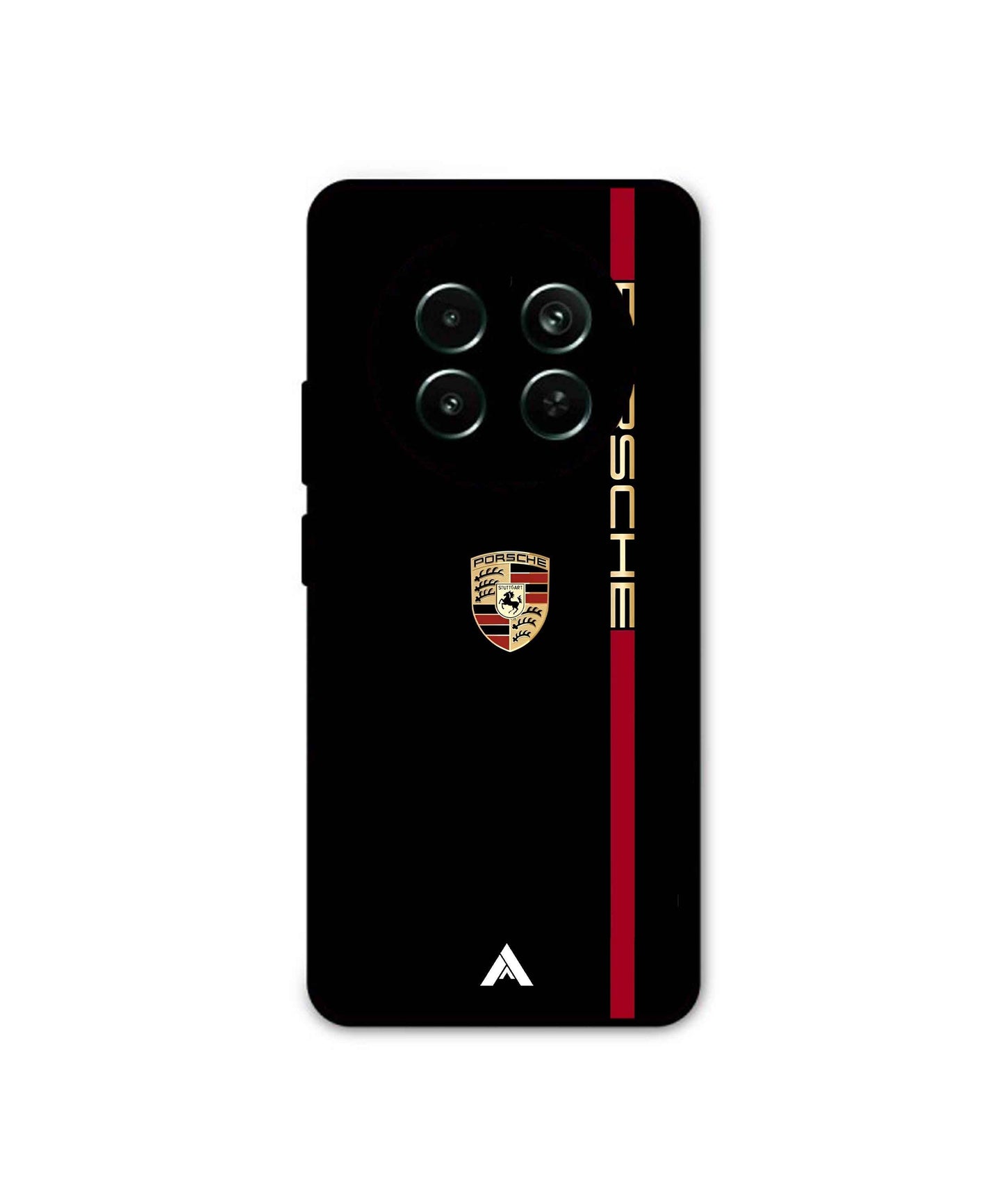 Porsche Premium Shockproof Metal Back Cover Case for Realme Narzo N65