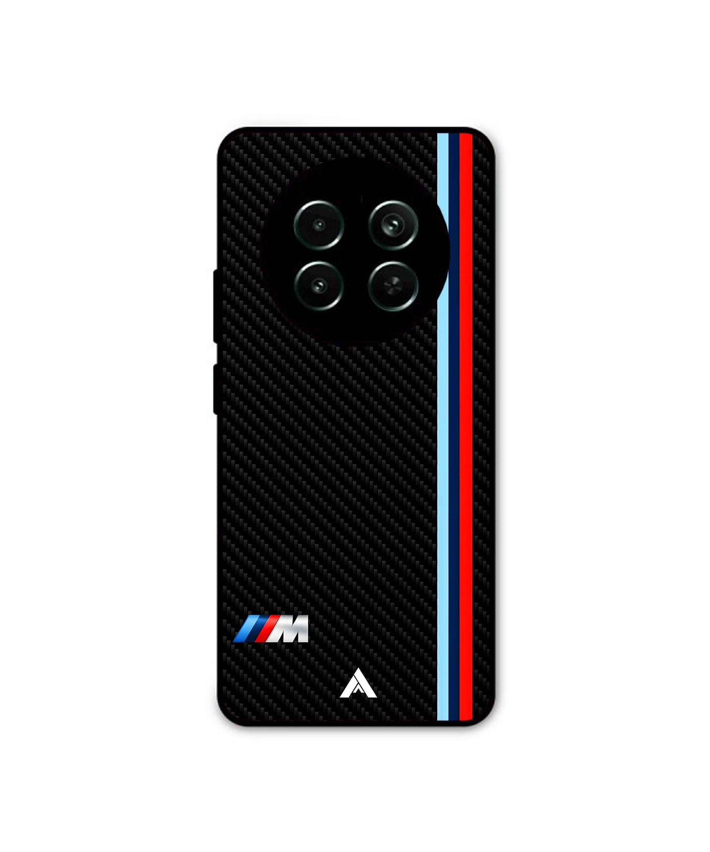 BMW Premium Shockproof Metal Back Cover Case for Realme 12x