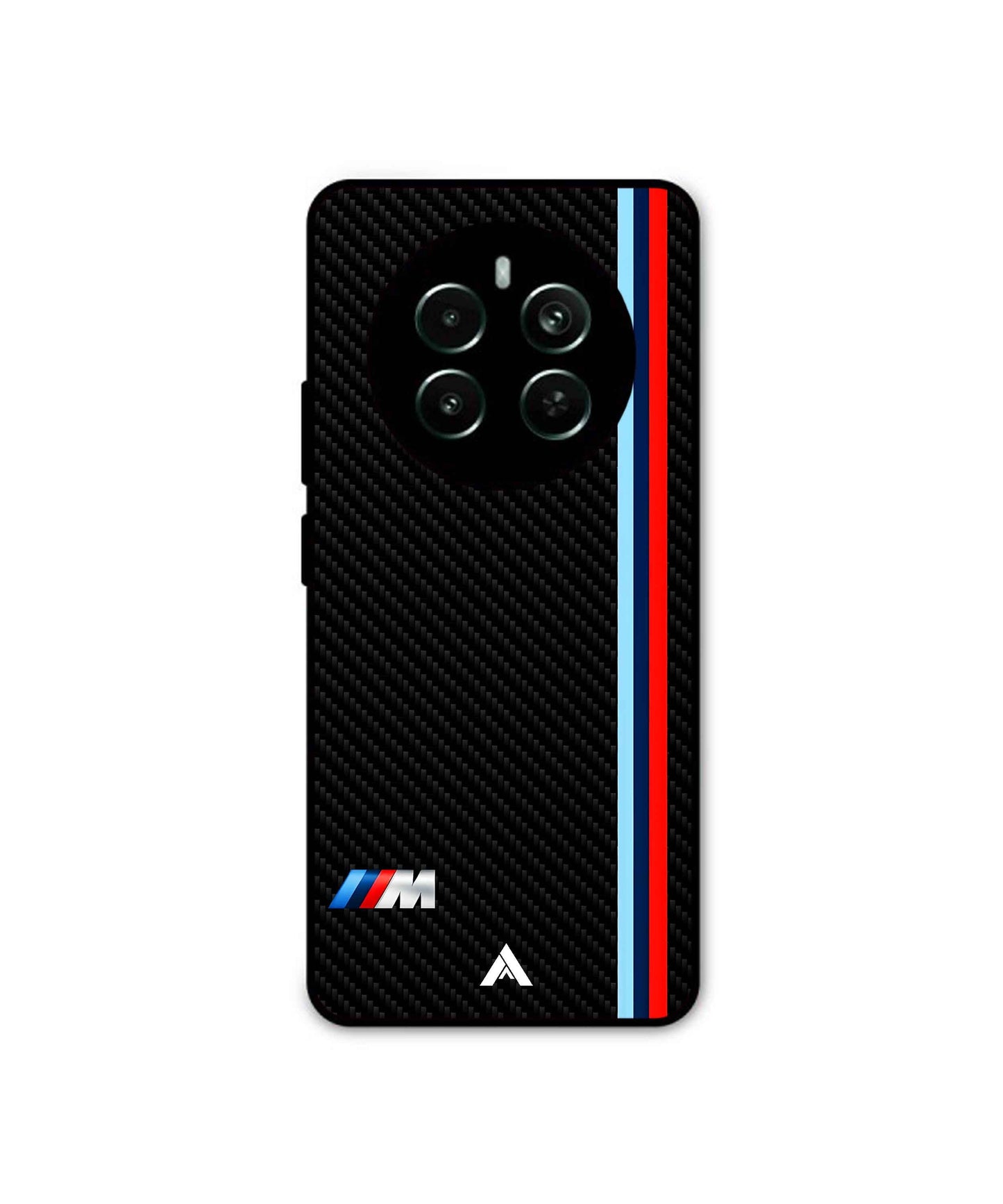 BMW Premium Shockproof Metal Back Cover Case for Realme Narzo 70
