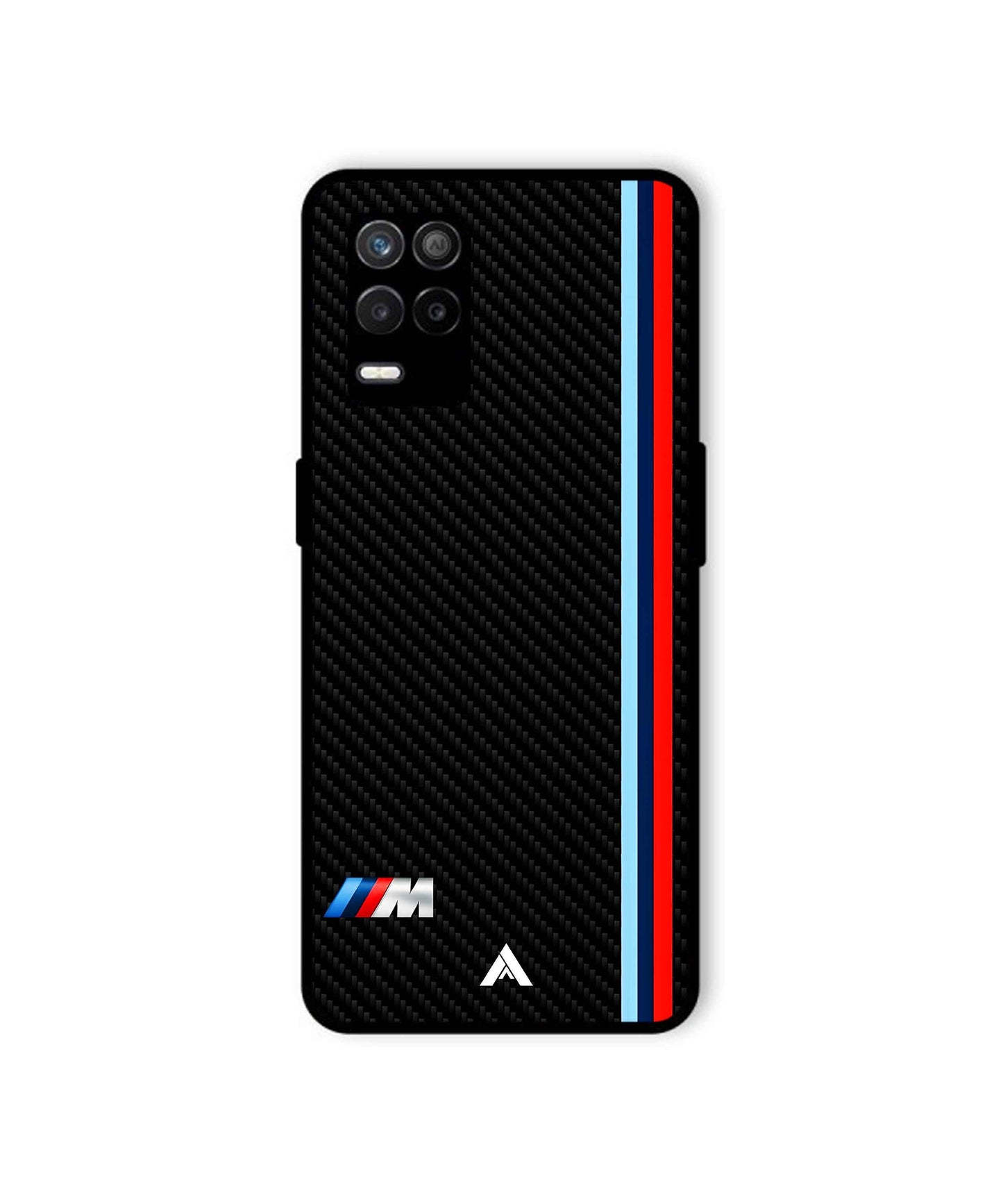 BMW Premium Shockproof Metal Back Cover Case for Realme 8 5G