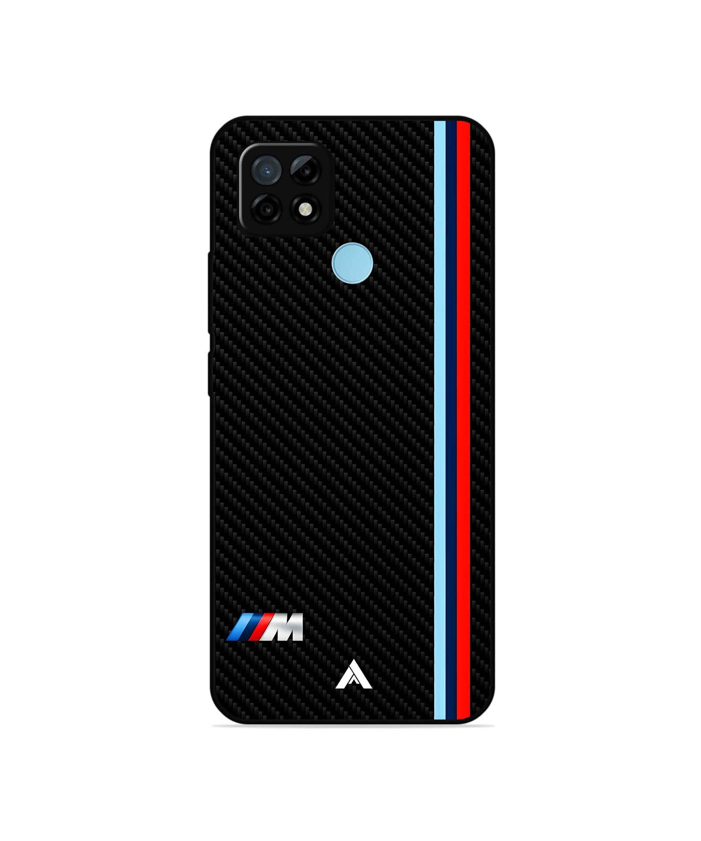 BMW Premium Shockproof Metal Back Cover Case for Realme C25Y