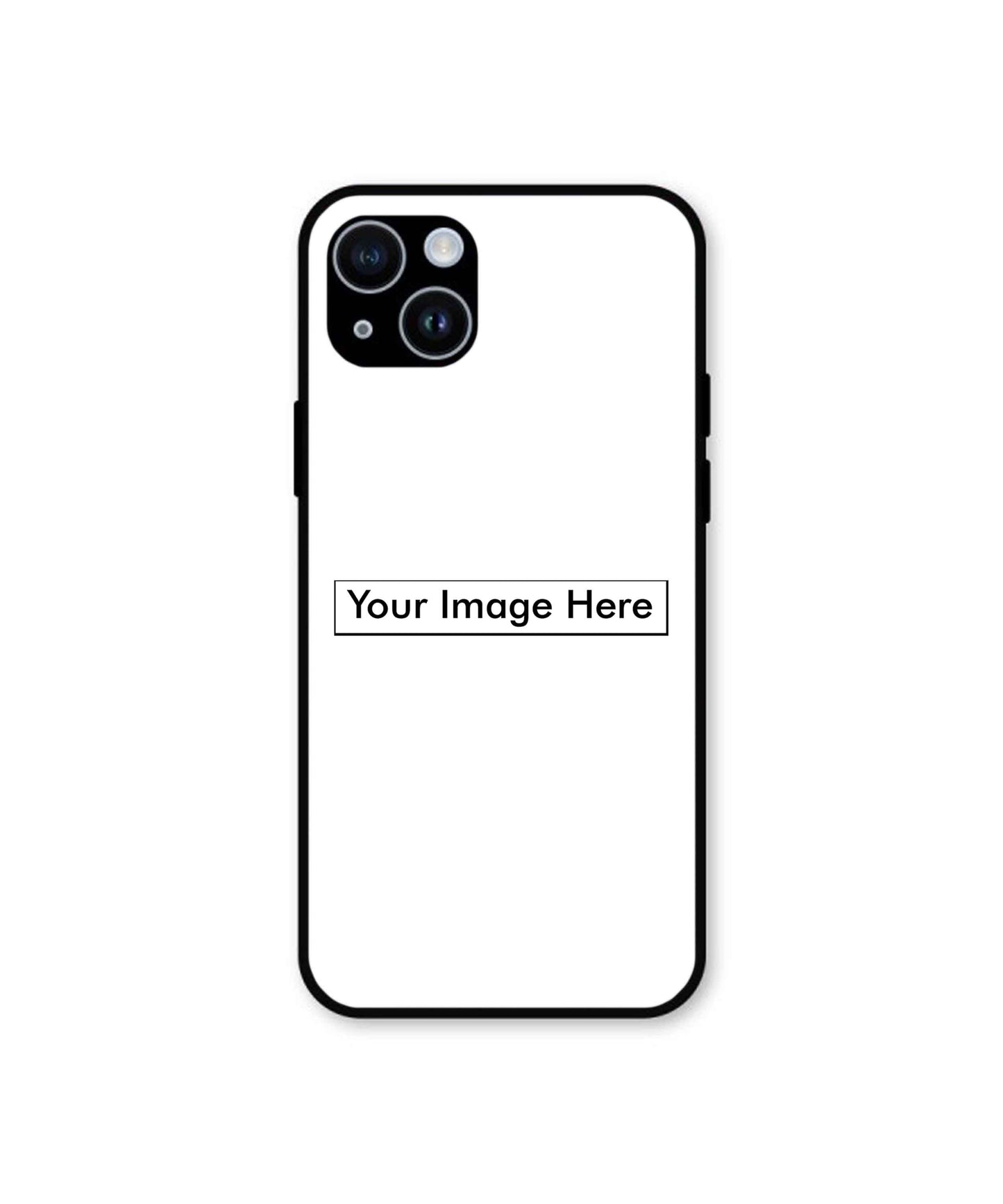 Custom Premium Shockproof Metal Back Cover Case for Apple iPhone 14
