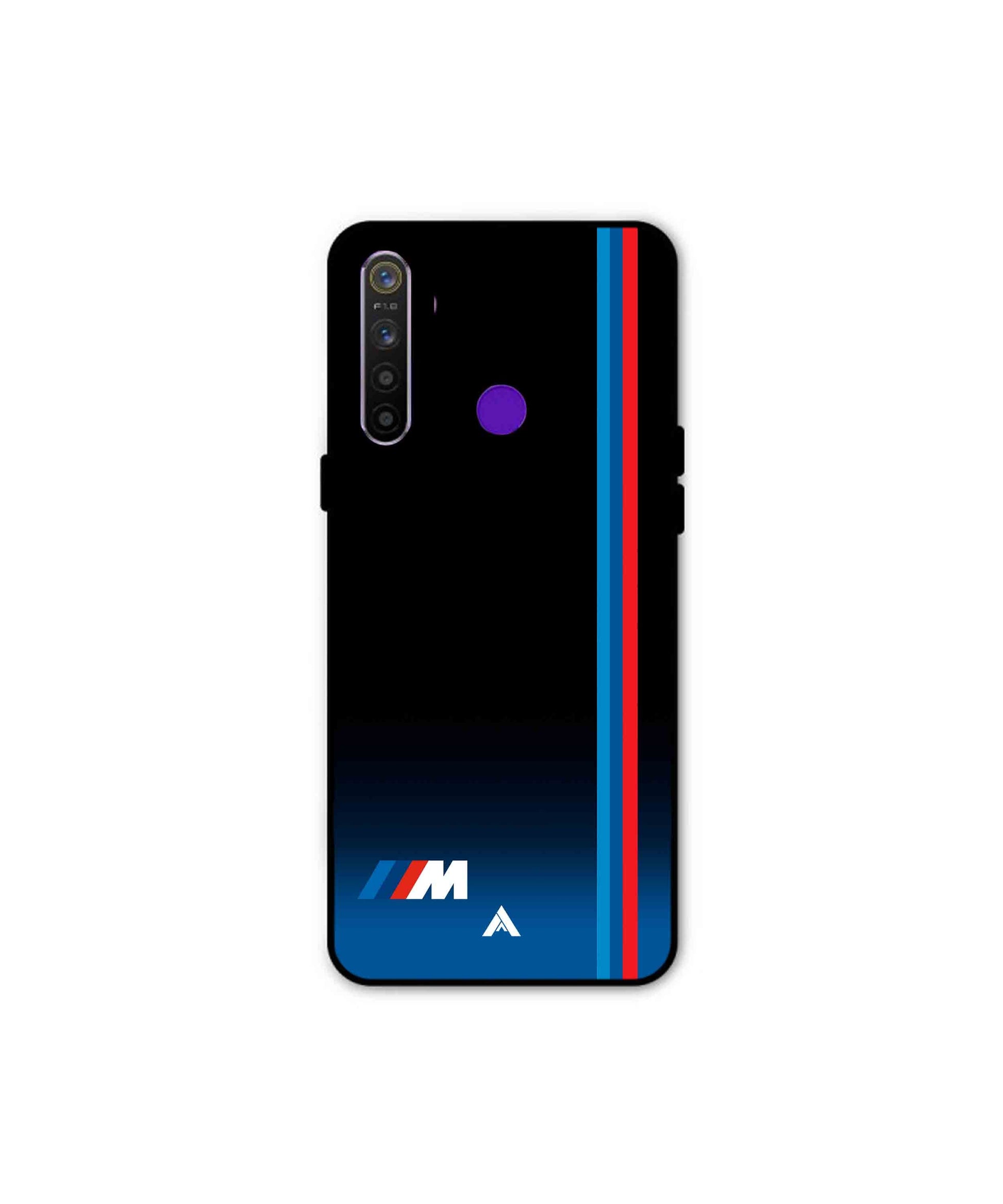 BMW Car Logo 4 Metal Back Cover Phone Case for Realme 5
