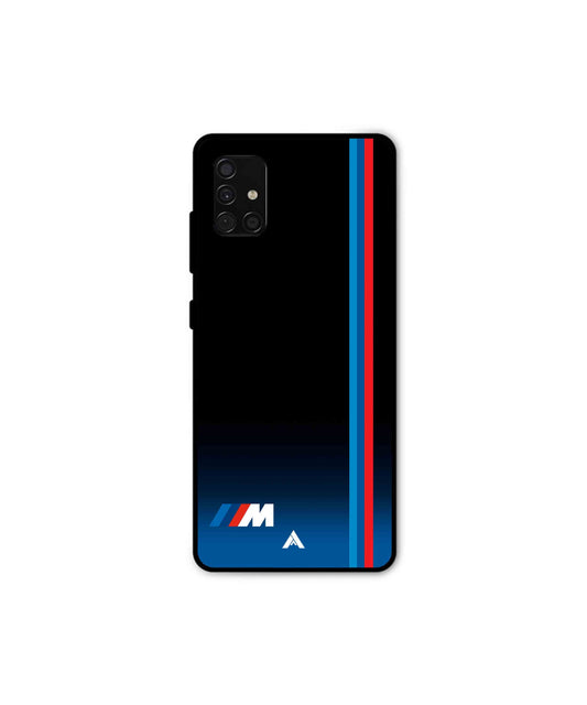 BMW Car Logo 4 Metal Back Cover Phone Case for Samsung Galaxy A51