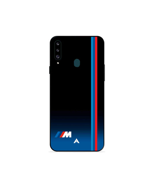 BMW Car Logo 4 Metal Back Cover Phone Case for Samsung Galaxy A70