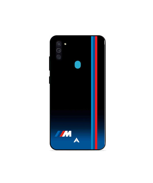 BMW Car Logo 4 Metal Back Cover Phone Case for Samsung Galaxy F11
