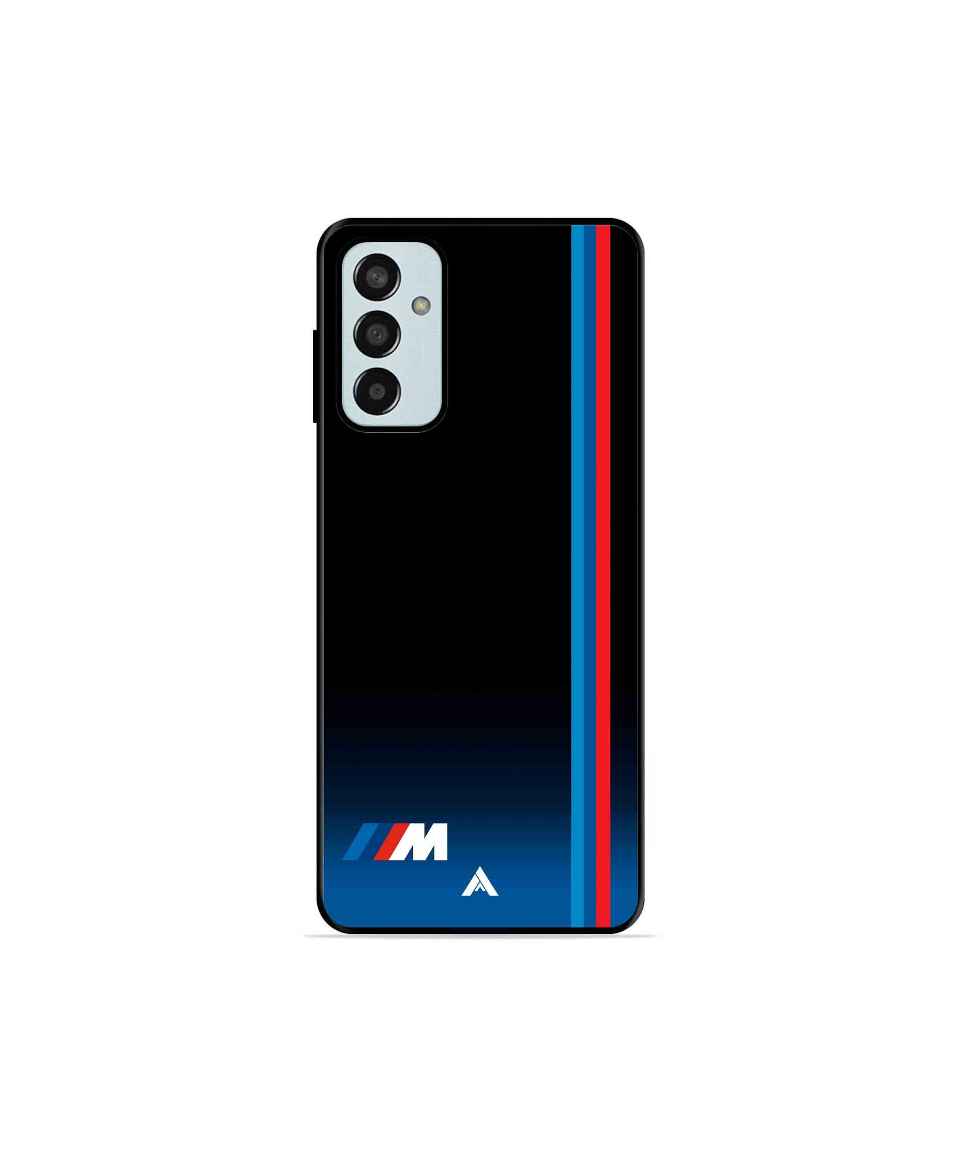 BMW Car Logo 4 Metal Back Cover Phone Case for Samsung Galaxy F13 4G