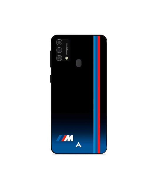BMW Car Logo 4 Metal Back Cover Phone Case for Samsung Galaxy F41