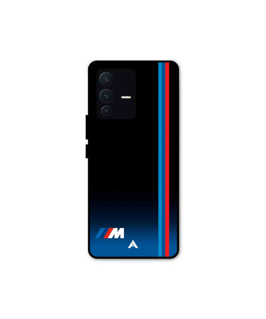 BMW Car Logo 4 Metal Back Cover Phone Case for Vivo v23 Pro