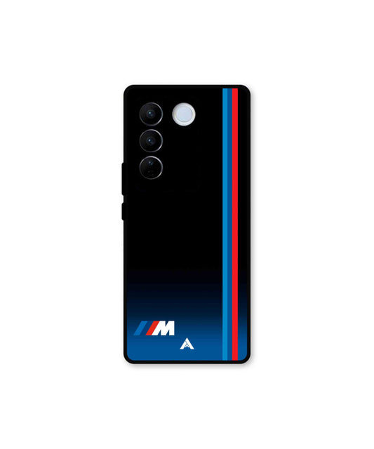 BMW Car Logo 4 Metal Back Cover Phone Case for Vivo v27