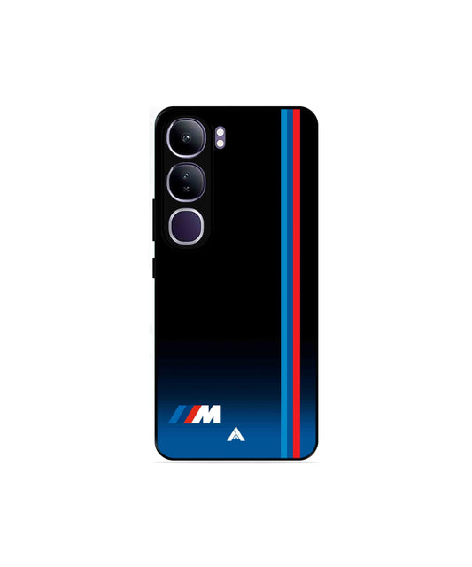 BMW Car Logo 4 Metal Back Cover Phone Case for Vivo v40 Lite