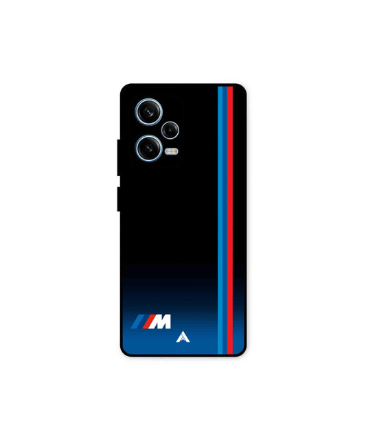 BMW Car Logo 4 Metal Back Cover Phone Case for Xiaomi Redmi Note 12 Pro