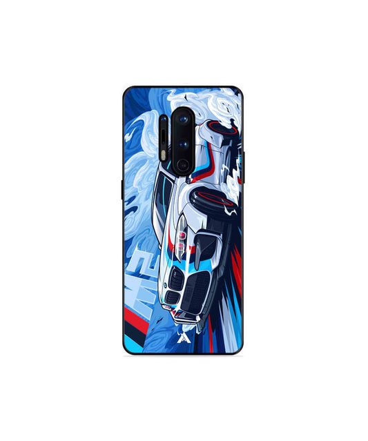 BMW M2 Metal Back Cover Phone Case for Oneplus 8 Pro
