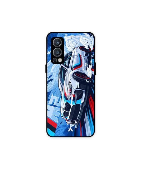 BMW M2 Metal Back Cover Phone Case for Oneplus Nord 2