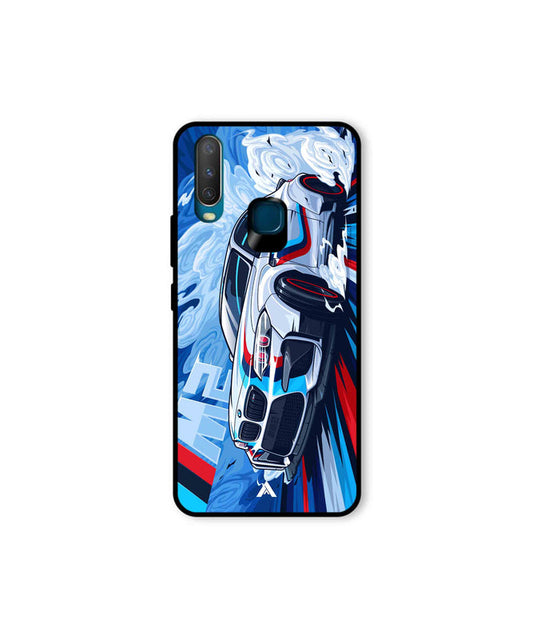 BMW M2 Metal Back Cover Phone Case for Vivo Y15