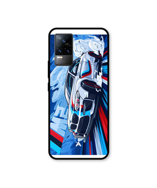 BMW M2 Metal Back Cover Phone Case for Vivo v21e 4G