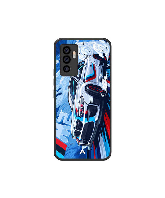 BMW M2 Metal Back Cover Phone Case for Vivo v23e