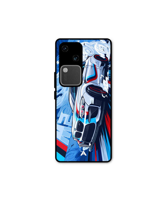 BMW M2 Metal Back Cover Phone Case for Vivo v30