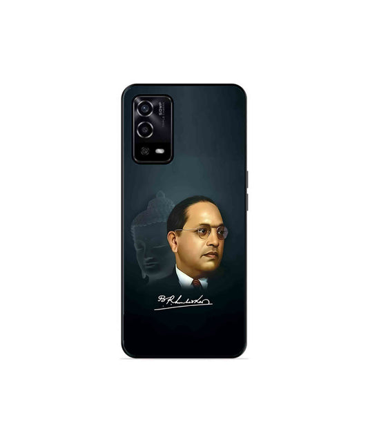 Dr. Bhimrao Ambedkar Metal Back Cover Phone Case for Oppo A55 