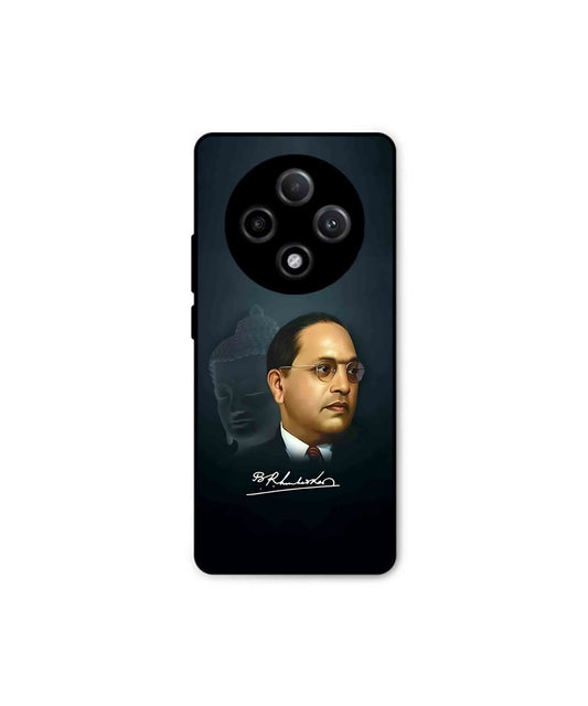 Dr. Bhimrao Ambedkar Metal Back Cover Phone Case for Oppo F27 Pro Plus 
