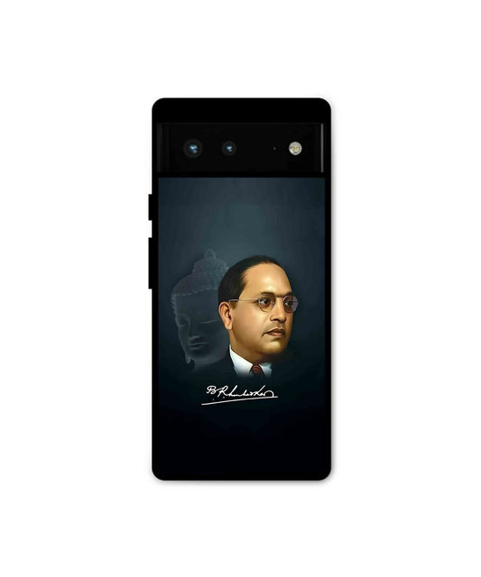 Dr. Bhimrao Ambedkar Metal Back Cover Phone Case for Pixel 6 