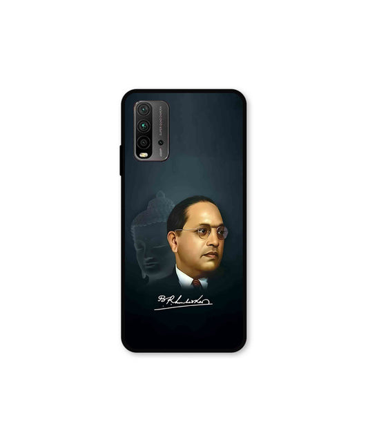 Dr. Bhimrao Ambedkar Metal Back Cover Phone Case for Poco M3 
