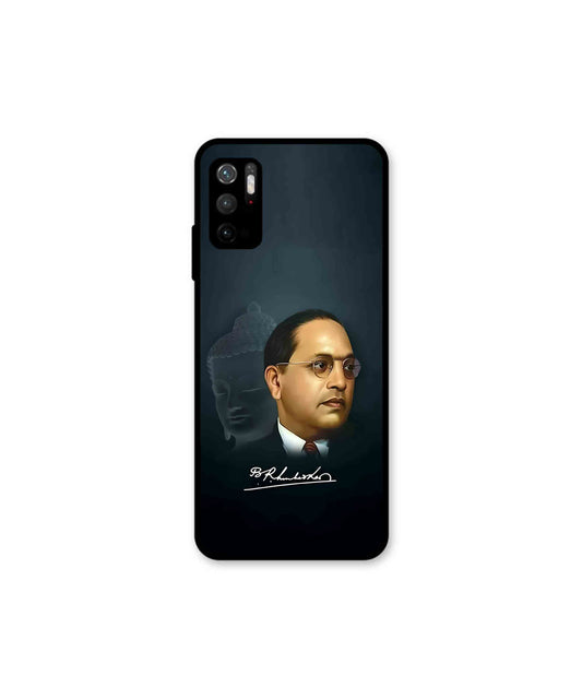 Dr. Bhimrao Ambedkar Metal Back Cover Phone Case for Poco M3 Pro 