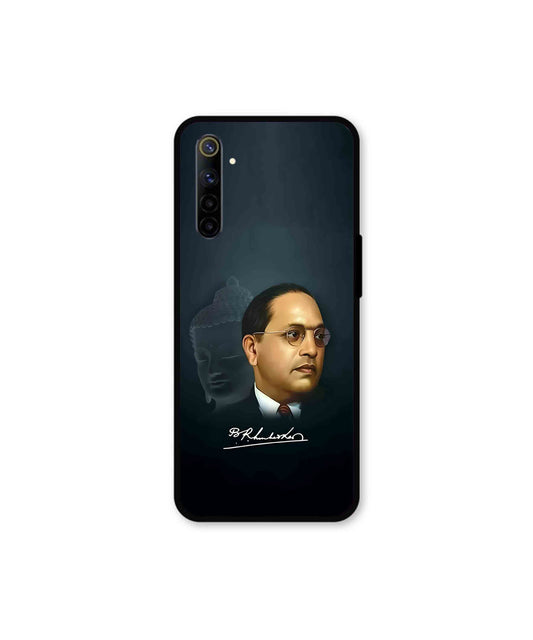 Dr. Bhimrao Ambedkar Metal Back Cover Phone Case for Realme 6 
