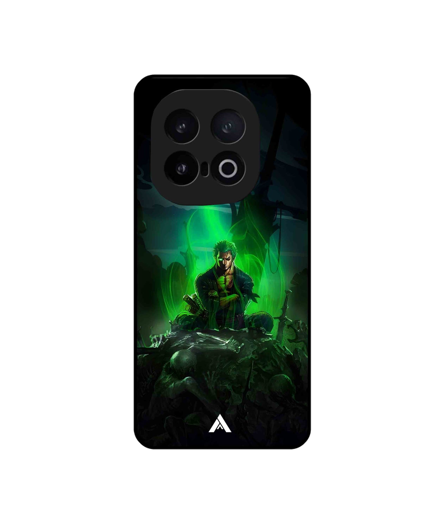 OnePiece Zoro Anime Metal Back Cover & Phone Case For iQOO 13