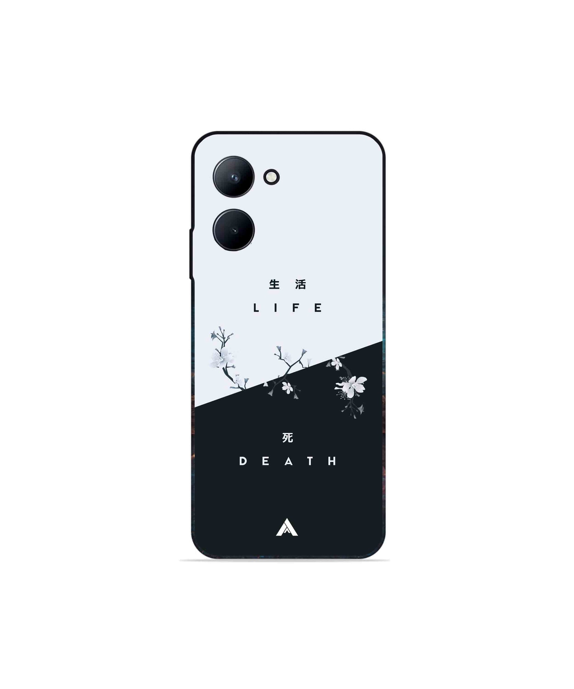Life Death Metal Back Cover Phone Case for Realme C33