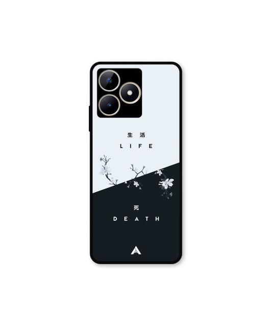 Life Death Metal Back Cover Phone Case for Realme C51
