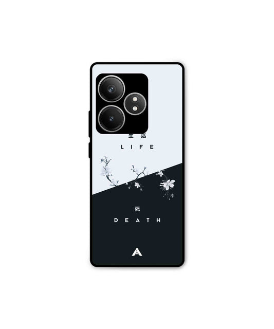 Life Death Metal Back Cover Phone Case for Realme GT 6T