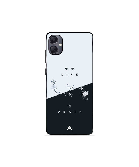 Life Death Metal Back Cover Phone Case for Samsung Galaxy A05