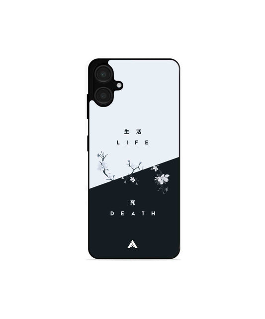 Life Death Metal Back Cover Phone Case for Samsung Galaxy A06