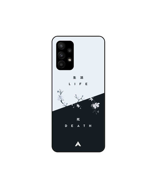 Life Death Metal Back Cover Phone Case for Samsung Galaxy A23 5G