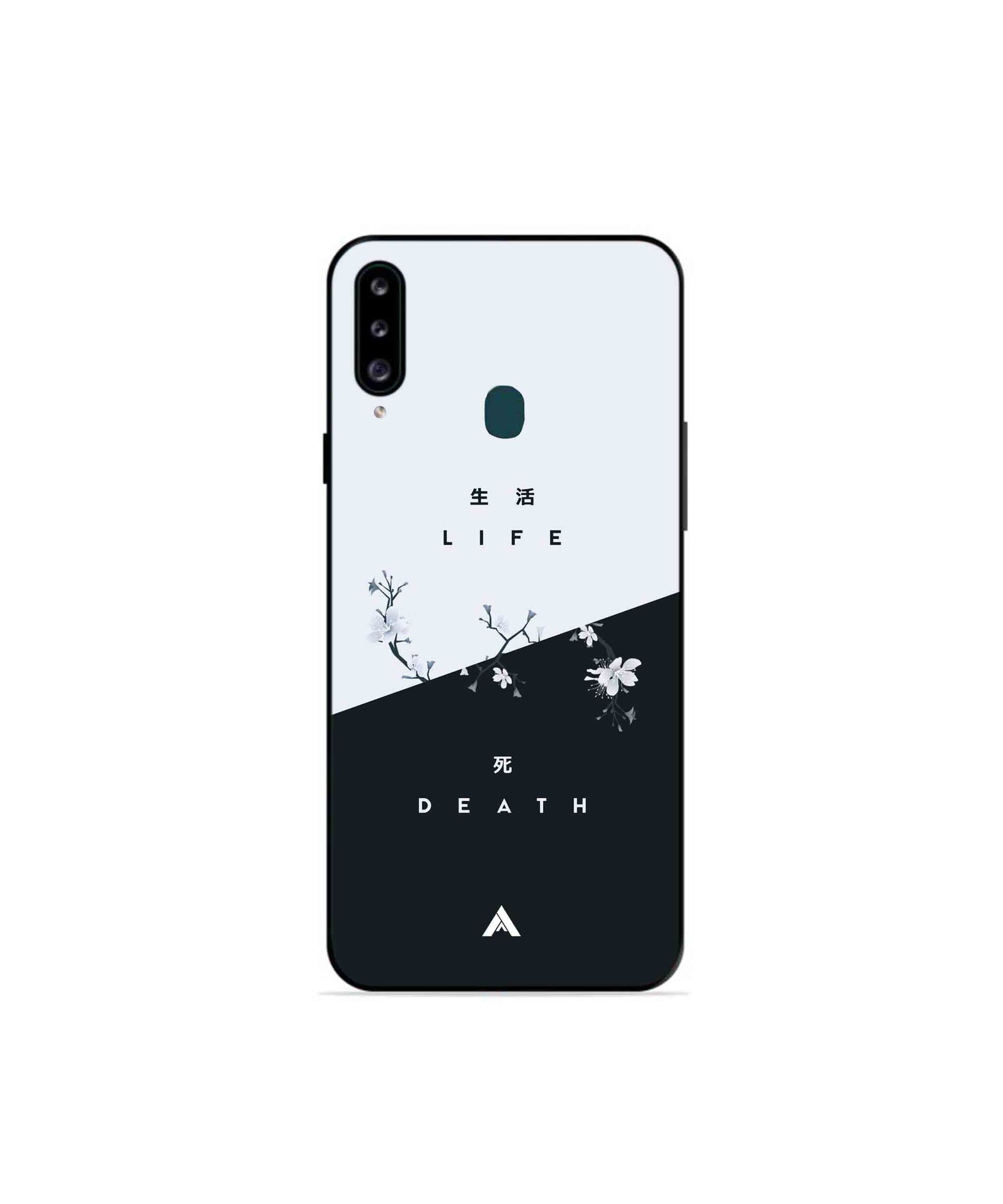 Life Death Metal Back Cover Phone Case for Samsung Galaxy A70
