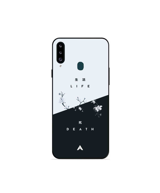 Life Death Metal Back Cover Phone Case for Samsung Galaxy A70