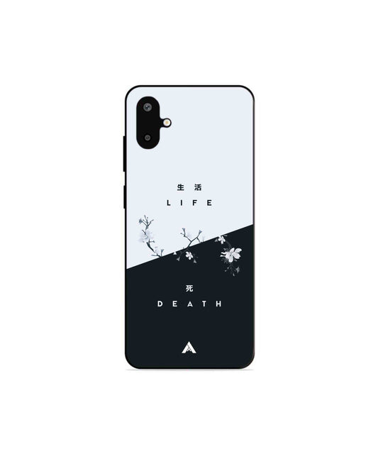 Life Death Metal Back Cover Phone Case for Samsung Galaxy F06