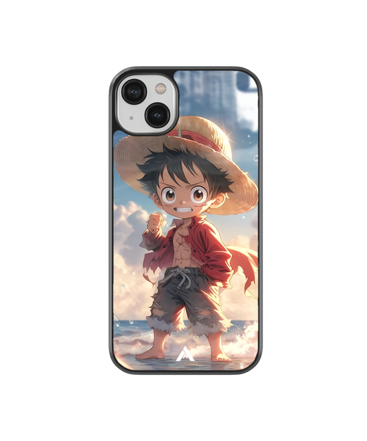 One Piece Luffy Premium Shockproof Metal Back Cover Case - Ascension Store