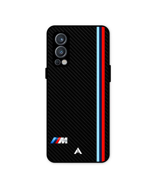 BMW Premium Shockproof Metal Back Cover Case for Oneplus Nord 2