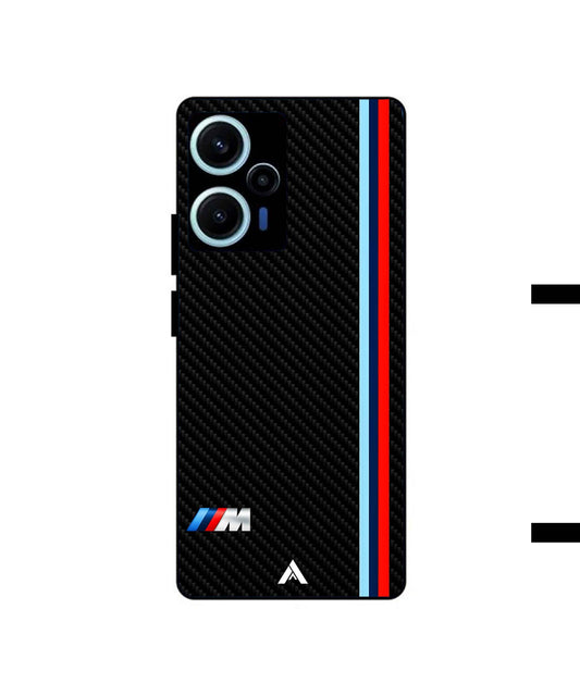 BMW Premium Shockproof Metal Back Cover Case for Poco F5