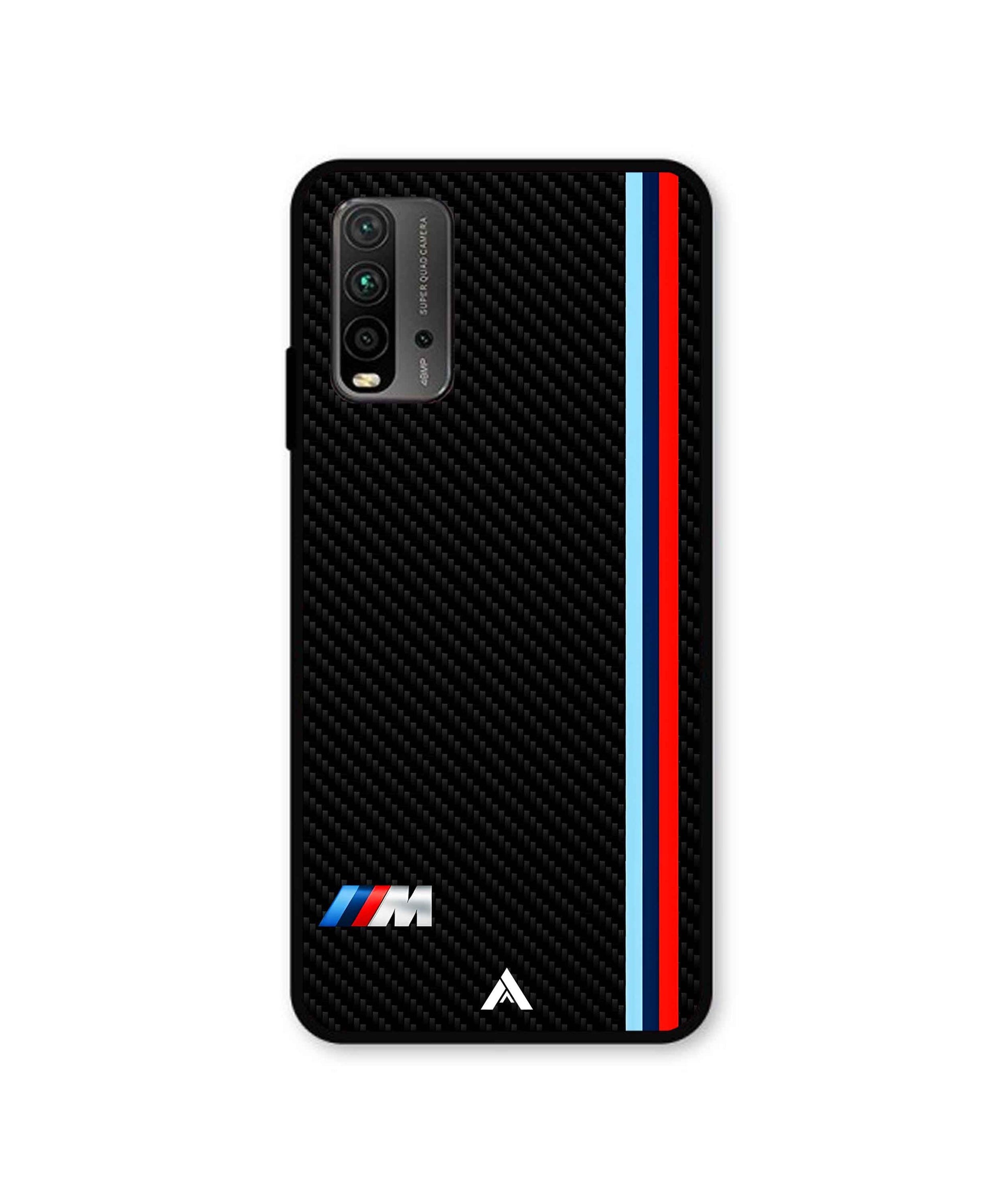 Bmw Premium Shockproof Metal Back Cover Case For Poco M3