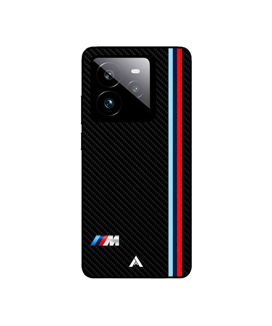 BMW Carbon Fiber Car Logo 1 Metal Back Cover & Phone Case For Realme GT 7 Pro