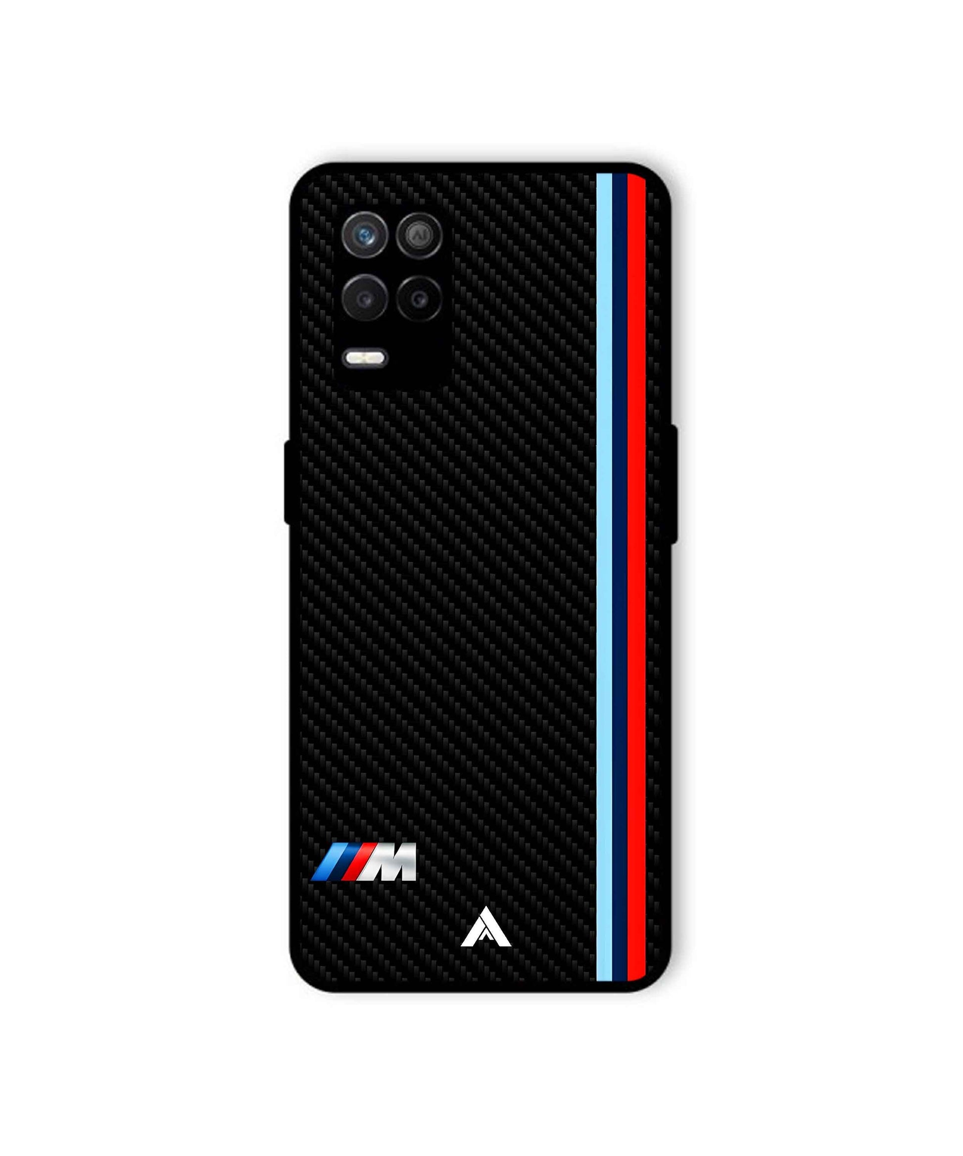 BMW Premium Shockproof Metal Back Cover Case for Realme 8 5G