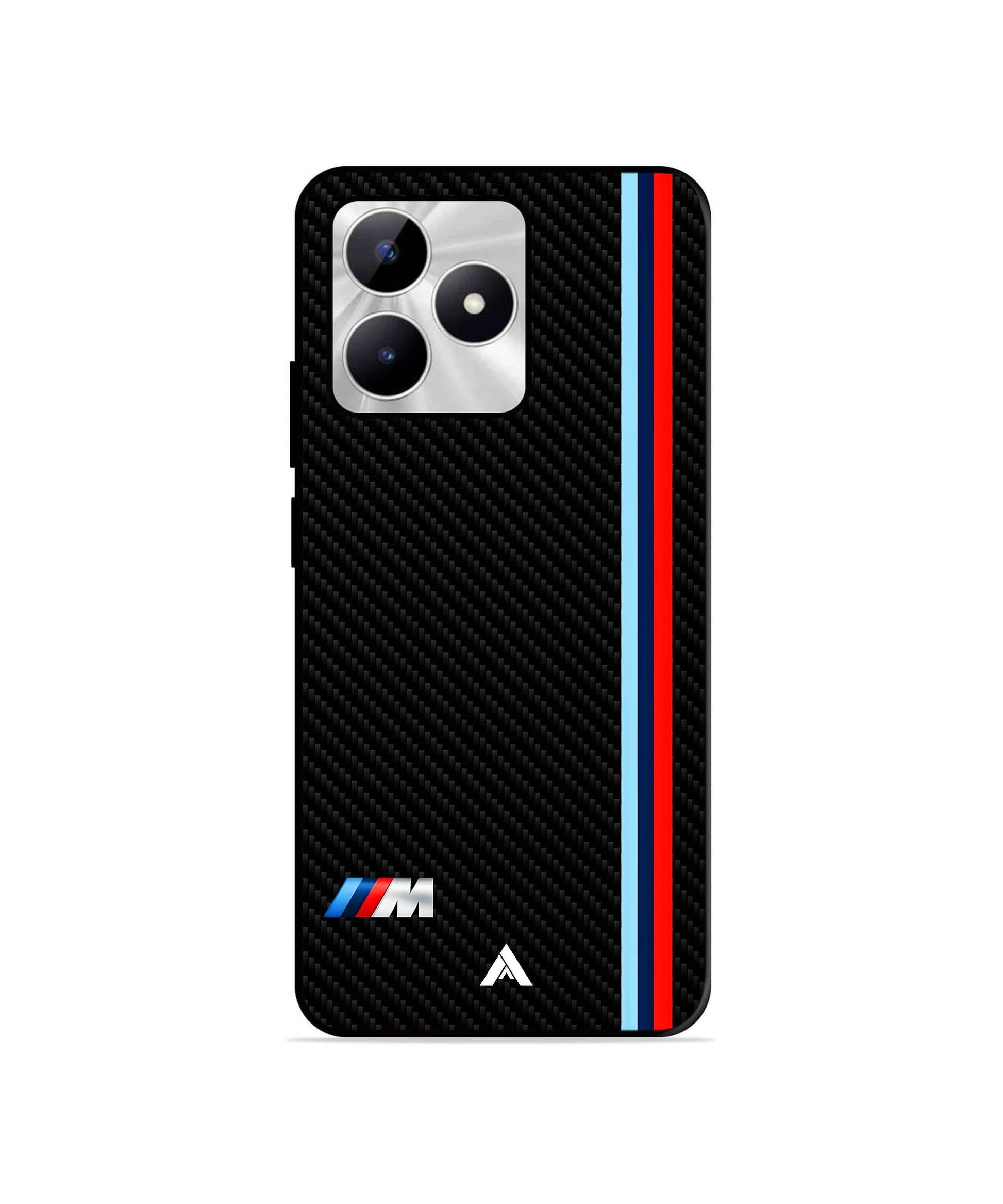 BMW Premium Shockproof Metal Back Cover Case for Realme C51