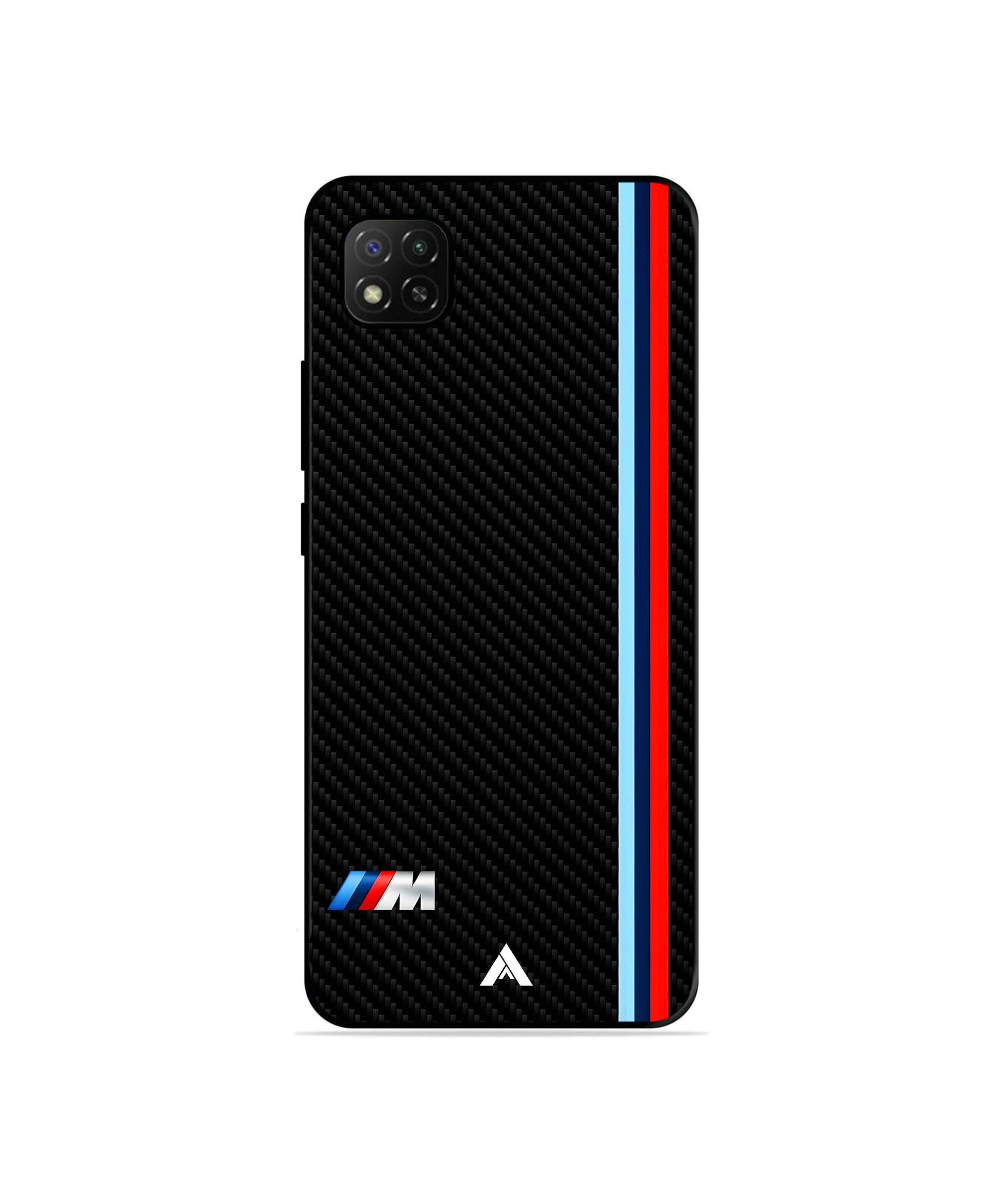 BMW Premium Shockproof Metal Back Cover Case for Poco C31