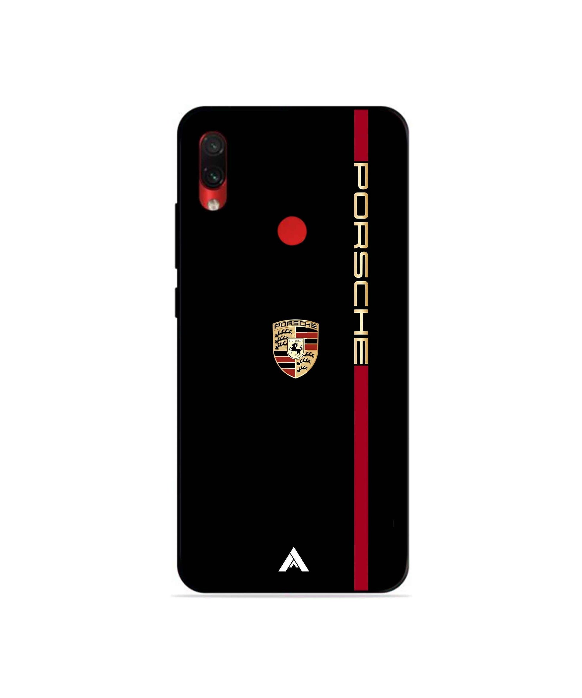 Porsche Premium Shockproof Metal Back Cover Case for Redmi Note 7 Pro